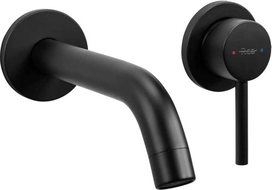 REA-B5332 - Раковинный смеситель для скрытого монтажа OWEN, чёрный
