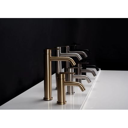 REA-B5511 - Змішувач для умивальника ONTARIO 30 см титановий