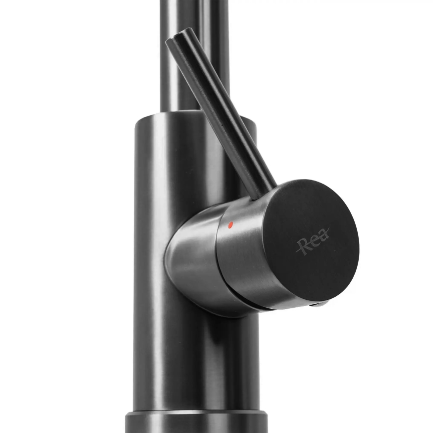 REA-B7437 - Змішувач для мийки з висувною лійкою FRESH 45 см титановий