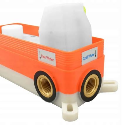 REA-B7503 - Комплект для ванны с встраиваемым смесителем LUNGO, брашированное золото