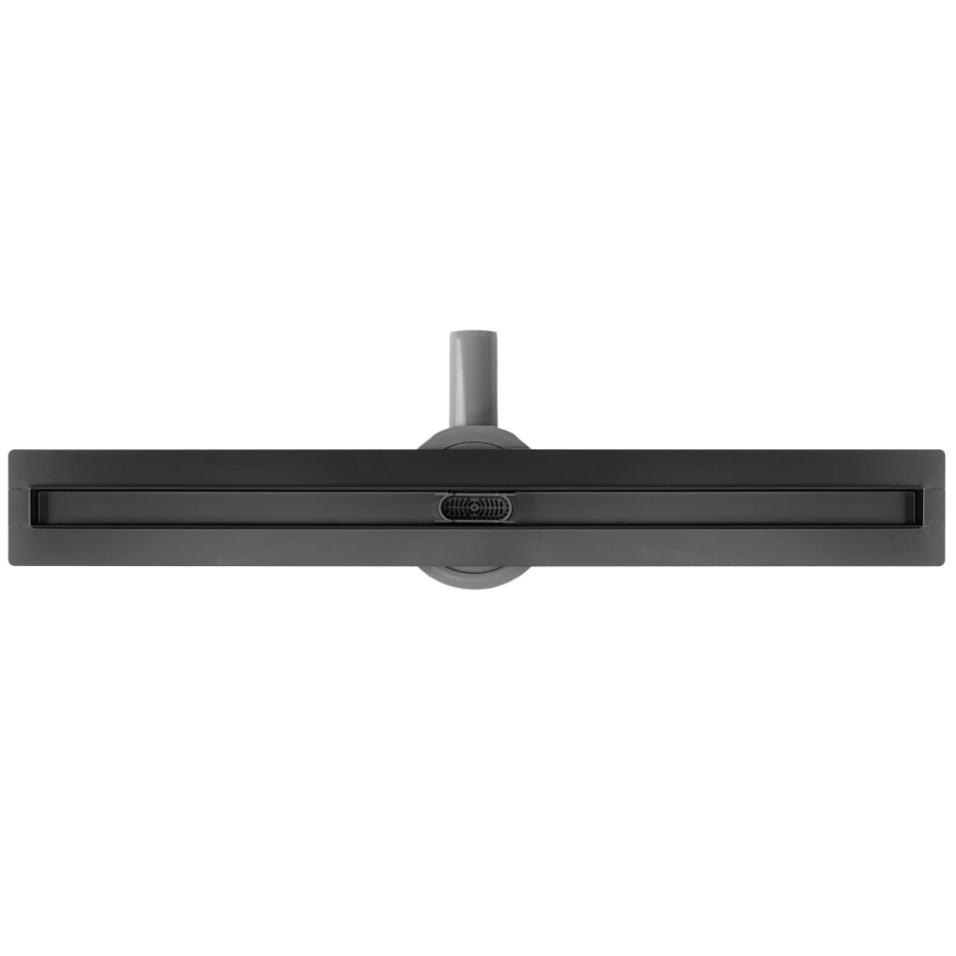 REA-G2710 - Дренажный лоток NEOX SLIM 80 см нержавеющая сталь/черный