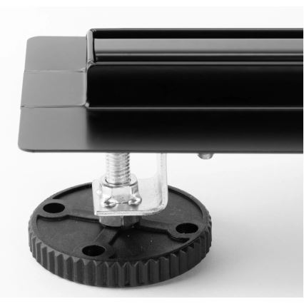 REA-G2710 - Душевой трап NEOX SLIM 70 см, нержавеющая сталь/черный