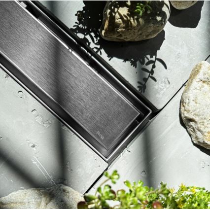 REA-G5809 - Зливний жолоб NEOX PRO 80 см нержавіюча сталь