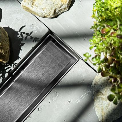 REA-G5810 - Дренажный лоток NEOX PRO 90 см никель