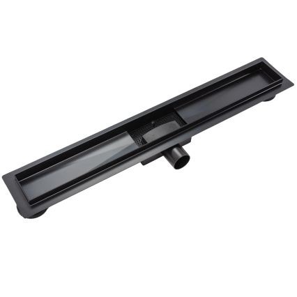 REA-G6600 - зливний жолоб PURE NEOX 50 см, матовий чорний