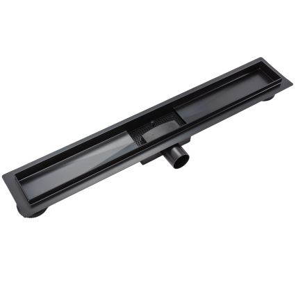 REA-G6602 - Дренажный желоб PURE NEOX 70 cm матовый черный