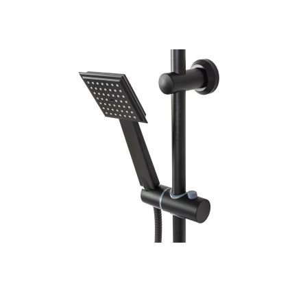 REA-P0636 - Душовий комплект BRAVO, матово-чорний