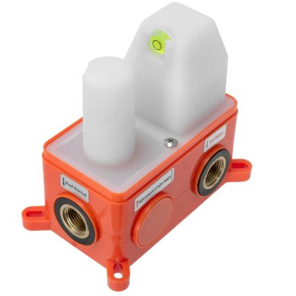 REA-P4160 - Душовий комплект LUNGO з вбудованим змішувачем, шліфоване золото