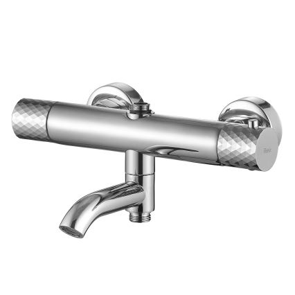 REA-P5961 - Душовий комплект з термостатичним змішувачем LUNGO DIAMOND полірований хром