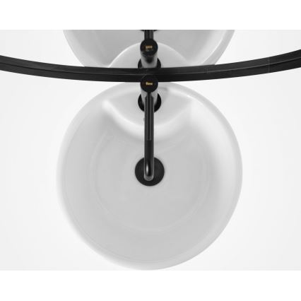 REA-U5635 - Підлогова раковина BLANKA 85x40 см кераміка/білий глянець