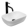REA-U5667 - Раковина на стільницю BELINDA MINI 25x36 см кераміка/глянцева біла