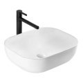 REA-U6300 - Накладная раковина MONA SLIM 40x50,5 см керамика/белый глянец