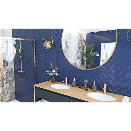 REA-U6330 - Встраиваемая раковина NEL 39x47,5 см керамика/белый глянец