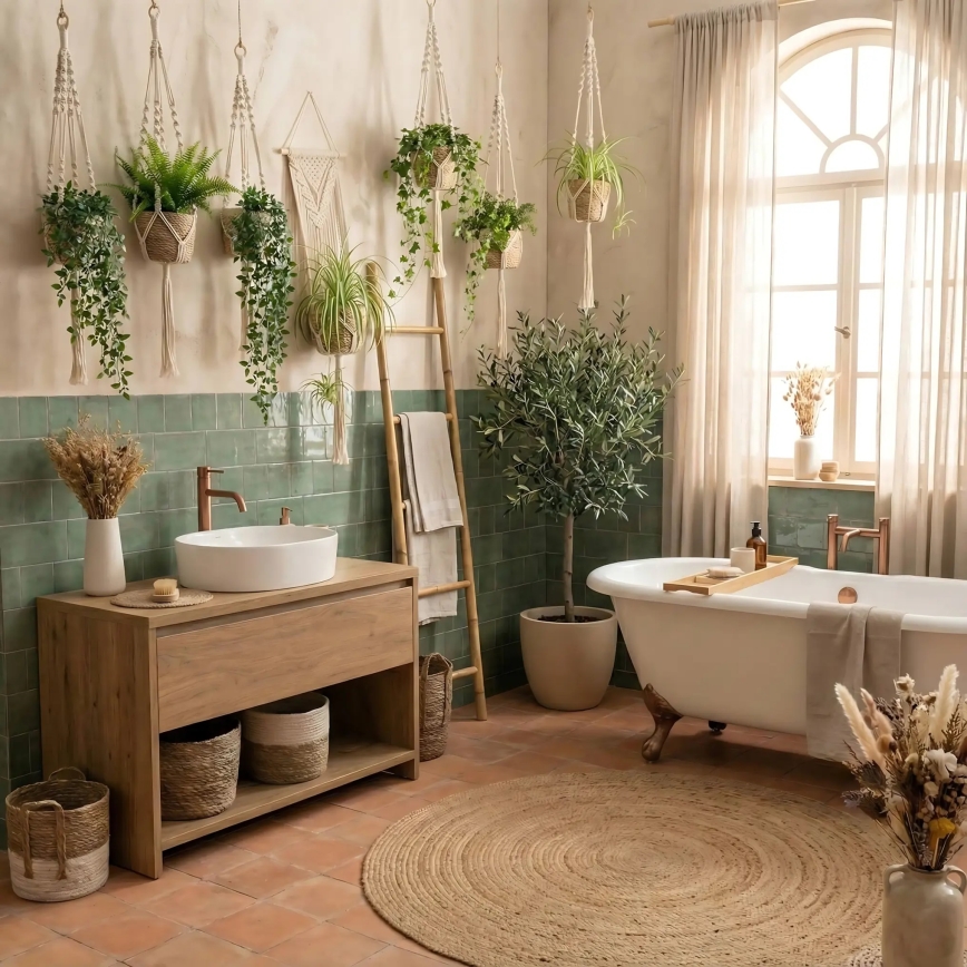 REA-U6370 - Накладна раковина JOANA 38,5x50,5 см кераміка/глянцевий білий