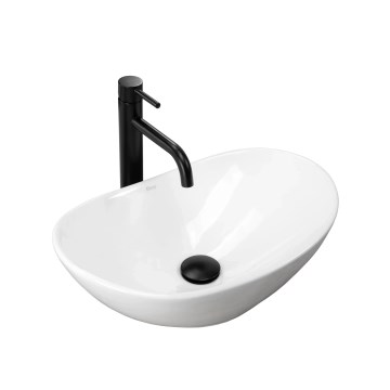 REA-U6507 - Умивальник для стільниці ROYAL MINI 30x47 см кераміка/біла