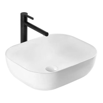 REA-U6521 - Раковина на столешницу BELINDA 33,5x46,5 см керамика/белый глянец
