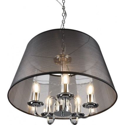 Reality - LED Люстра на ланцюгу CIMA 5xE14/40W/230V чорний