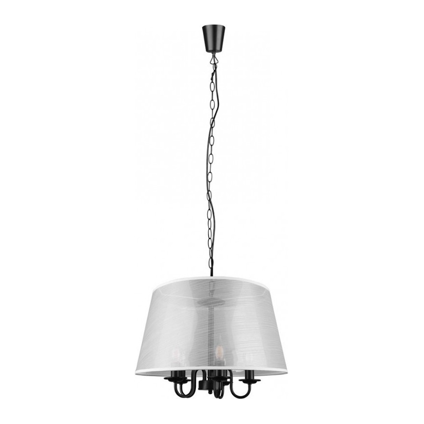 Reality - LED Люстра на ланцюгу CIMA 5xE14/40W/230V сірий