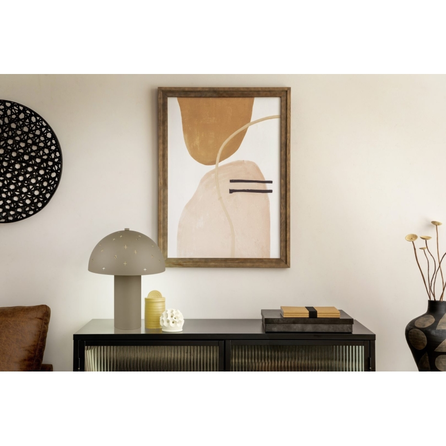 Reality - Настольная лампа SETA 1xE14/28W/230V taupe