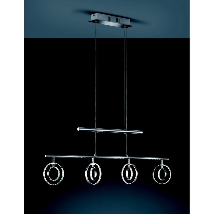 Reality - Підвісна LED люстра PRATER 4xLED/4,5W/230V