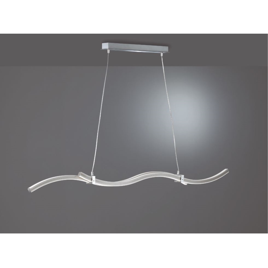 Reality - Підвісна LED люстра WAVE LED/16W/230V + LED/9W