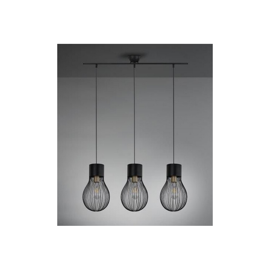 Reality - Подвесная люстра DAVE 3xE27/40W/230V