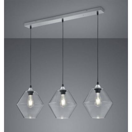 Reality - Подвесная люстра TRENTO 3xE27/40W/230V