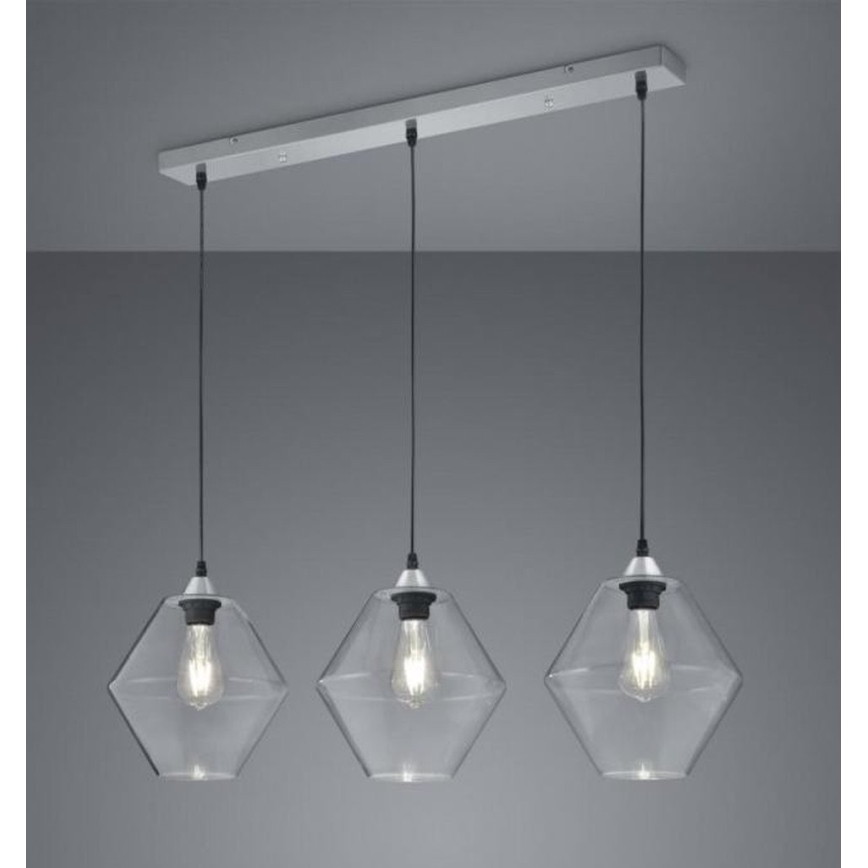 Reality - Подвесная люстра TRENTO 3xE27/40W/230V