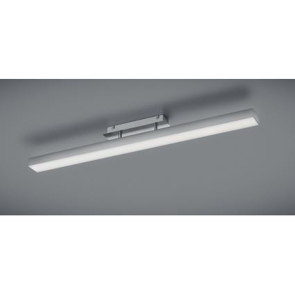 Reality - Светодиодный потолочный светильник с регулированием яркости AGANO LED/18W/230V матовый хром