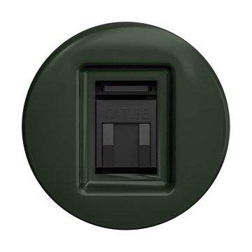 Reblig - Ретро розетка для даних без рамки, зелена