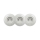 Reblig - Тройная ретро-розетка для дома с рамкой, 230 В, керамическая, белая
