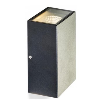 RED - Design Rendl - R10353 - Вуличний настінний LED світильник DIXIE 2xLED/5W/230V IP54