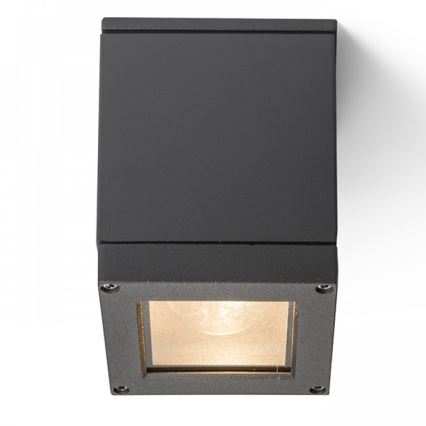 RED - Design Rendl - R10385 - Вуличний стельовий світильник QUADRA 1xE27/75W/230V IP54