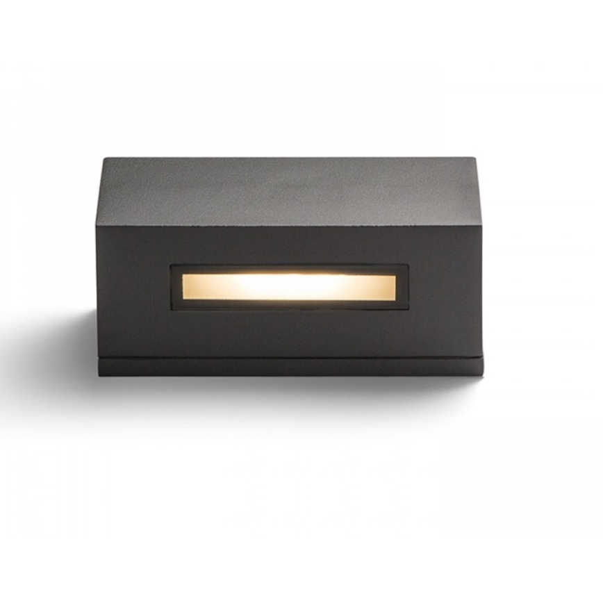 RED - Design Rendl-R10439 - Уличный настенный светильник WOOP 1xR7s/48W/230V IP54