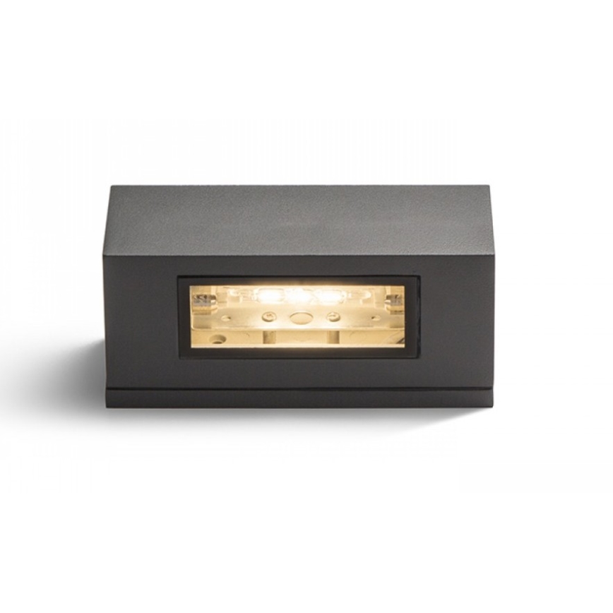 RED - Design Rendl-R10439 - Уличный настенный светильник WOOP 1xR7s/48W/230V IP54