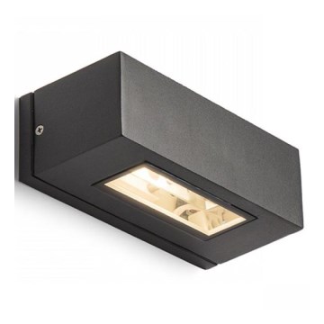RED - Design Rendl - R10439 - Вуличний настінний світильник WOOP 1xR7s/48W/230V IP54