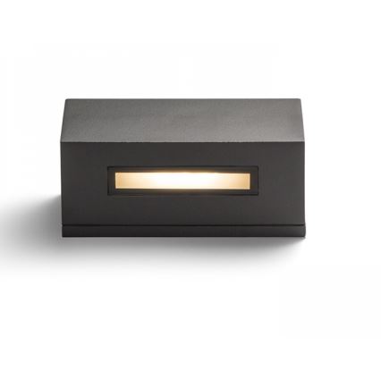 RED - Design Rendl - R10439 - Вуличний настінний світильник WOOP 1xR7s/48W/230V IP54