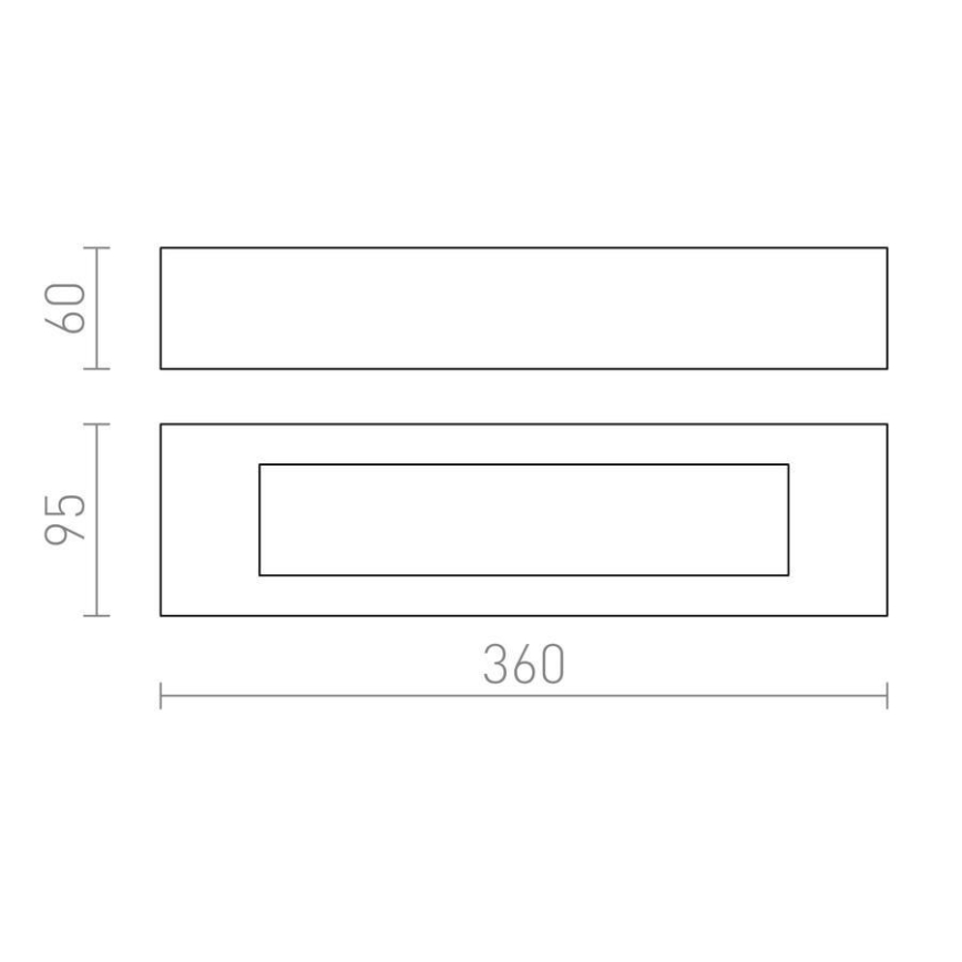 RED - Design Rendl - R10446 - Настінний світильник ROLO 2xE14/40W/230V