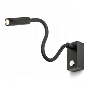 RED - Design Rendl - R10541 - Гибкая светодиодная лампа AIM LED/3W/230V черная