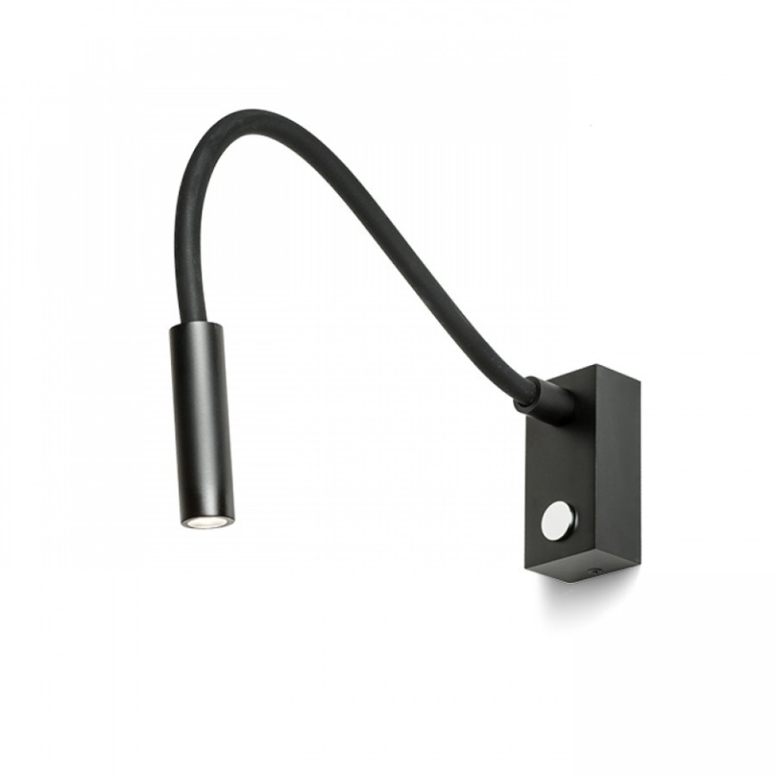 RED - Design Rendl - R10541 - Светодиодная настенная лампа AIM LED/3W/230V черная