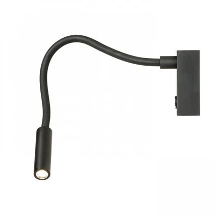 RED - Design Rendl - R10541 - Светодиодная настенная лампа AIM LED/3W/230V черная
