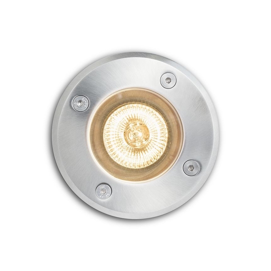 RED - Design Rendl - R10555 - Вуличний ґрунтовий світильник ORBU 1xGU10/35W/230V IP67