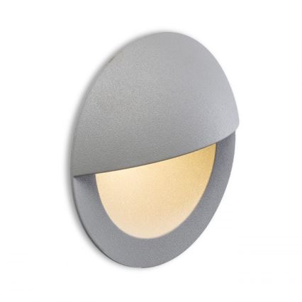 RED - Design Rendl - R10558 - Вуличний вбудований навігаційний LED світильник ASTERIA LED/3W/230V IP54