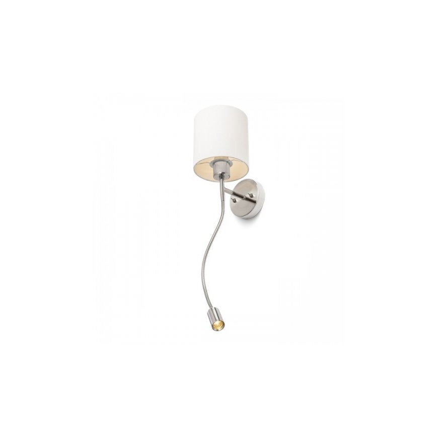 RED - Design Rendl - R10580 - Настінна LED лампа/бра VERSA 1xE27/42W/230V + LED/3W
