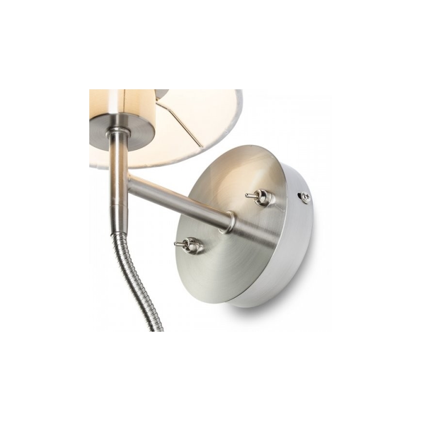 RED - Design Rendl - R10580 - Светодиодная настенная лампа VERSA 1xE27/42W/230V + LED/3W