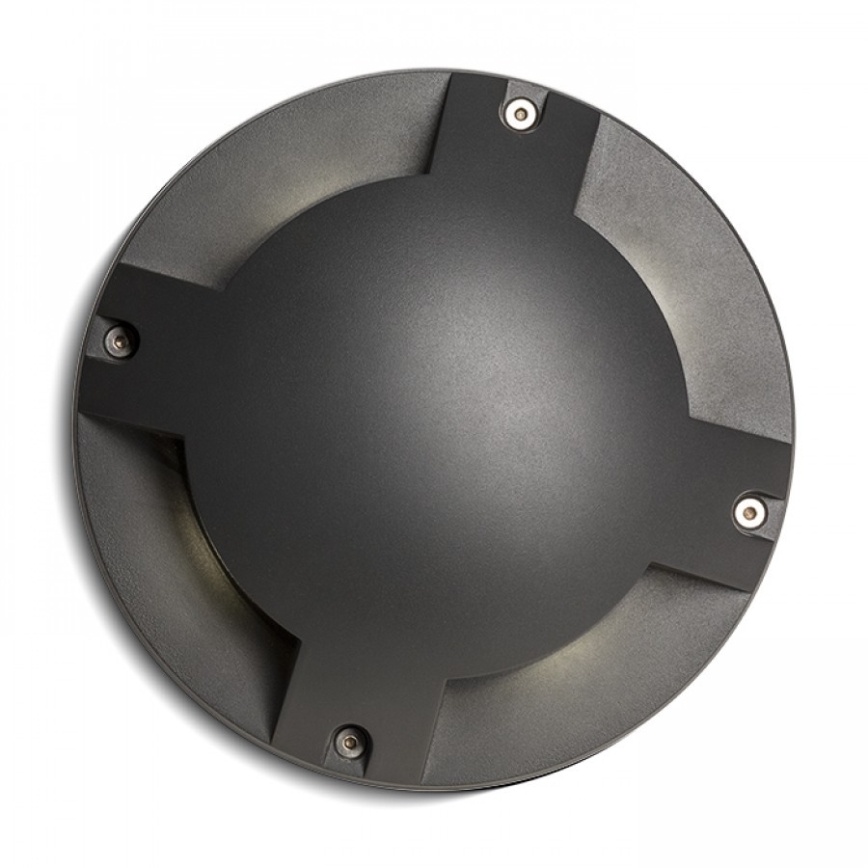 RED - Design Rendl - R11751- Вуличний ґрунтовий LED світильник TOP 4xLED/1W/230V IP67