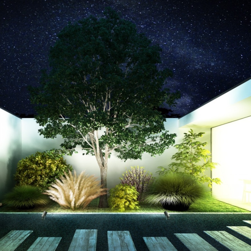 RED - Design Rendl - R11754 - Светодиодный уличный светильник ROSS LED/9W/230V IP65