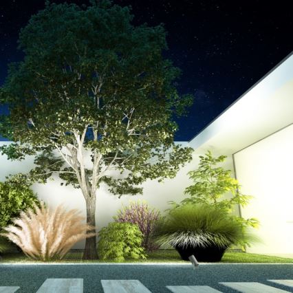 RED - Design Rendl - R11754 - Светодиодный уличный светильник ROSS LED/9W/230V IP65