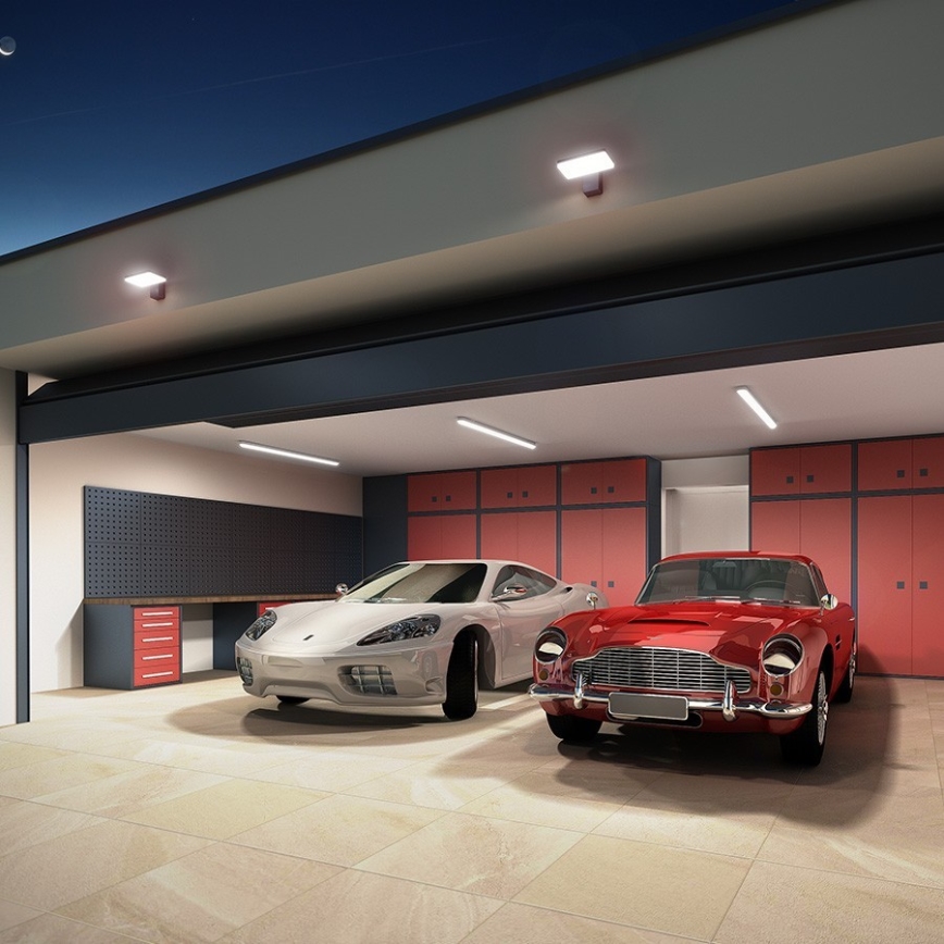 RED - Design Rendl-R11947- Вуличний настінний LED світильник RINA LED/12W/230V IP65