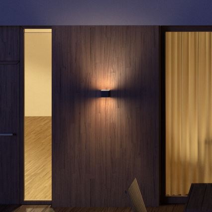 RED - Design Rendl - R12012 - Вуличний настінний LED світильник CHOIX 2xLED/3W/230V IP54